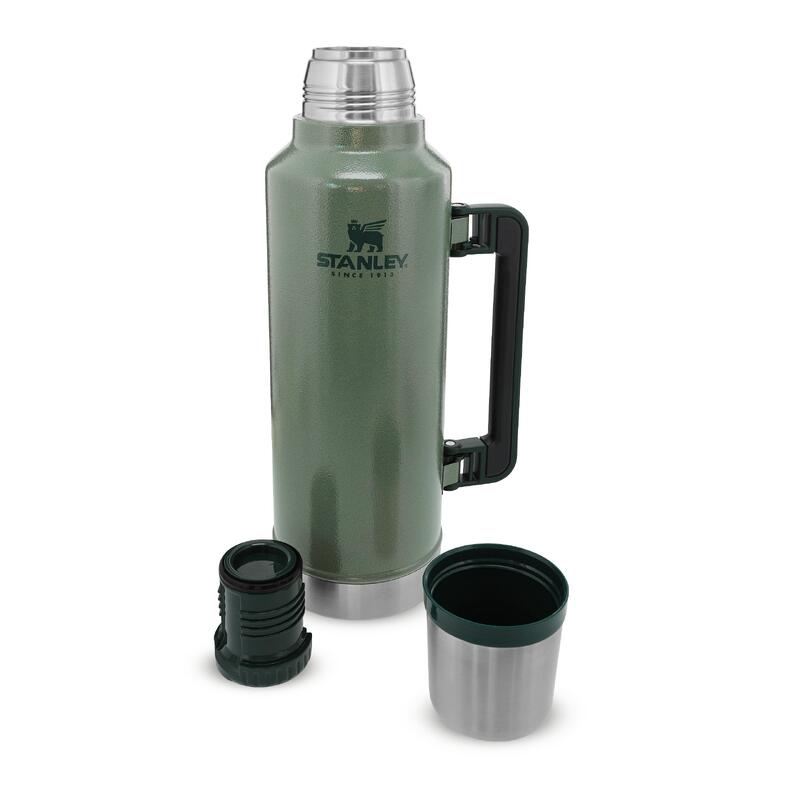 Botella Isoterma 1,9L Termo Café (Doble Pared De Acero Inox) Senderismo Ciclismo