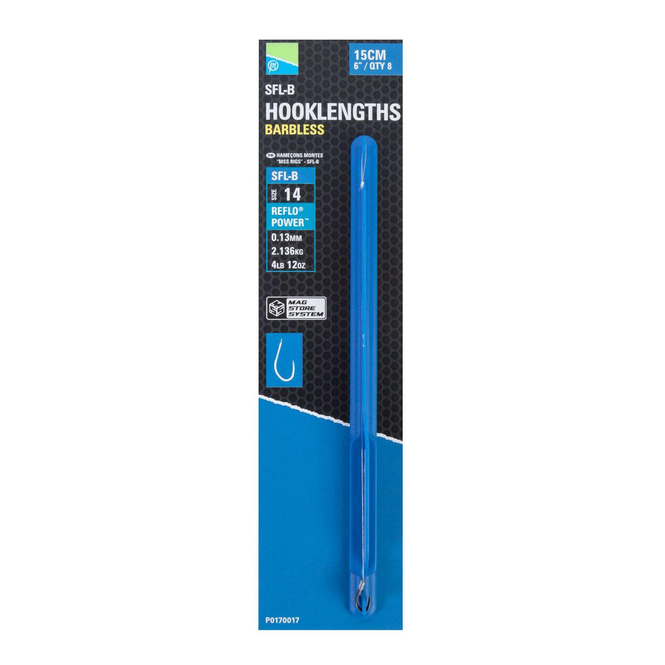 Preston Innovations - Hameçons Montés Preston Sfl-b Spade End Mag Store Sfl 8x10 - Ligne Montée - Bleu - 14 - Decathlon