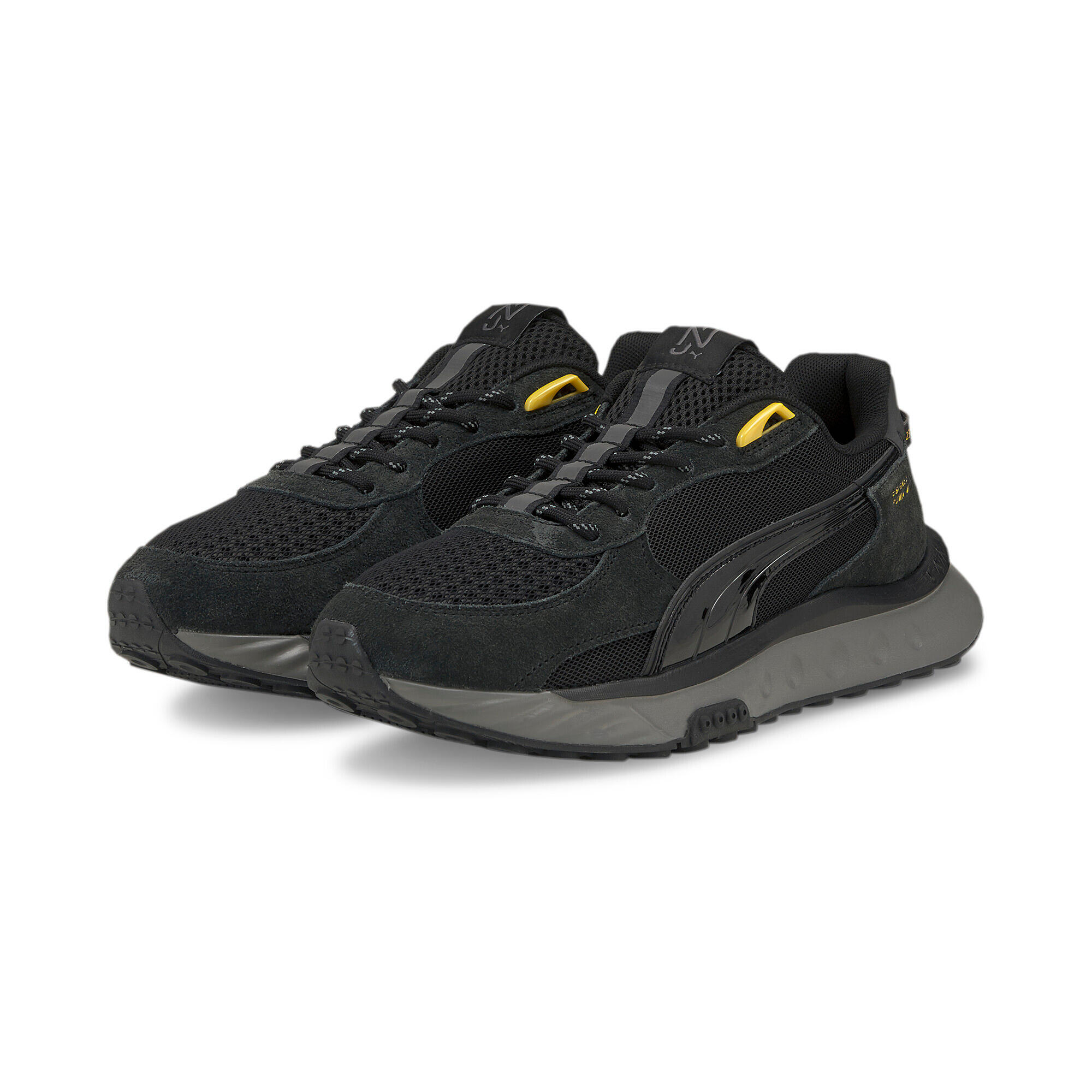Puma x Neymar JR. Wild Rider Mens Black Trainers 1/5