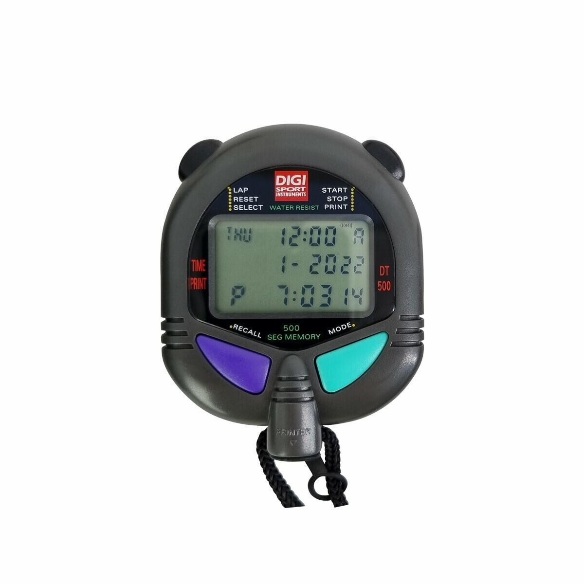 Digi Sport - Chronomètre 500 Mémoires Version Usb Digi Sport Instruments Dt500 - Chronomètre - Gris|violet - Taille Unique - Decathlon