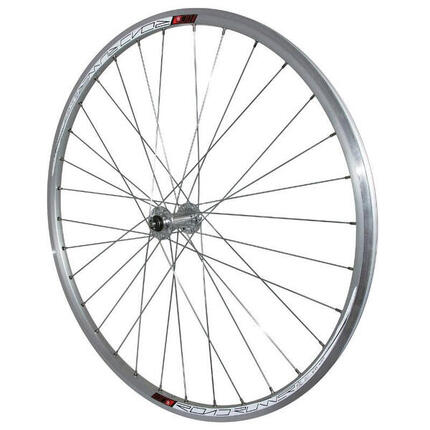 Roue de vélo route road runner avant moyeu Velox miche 32T.