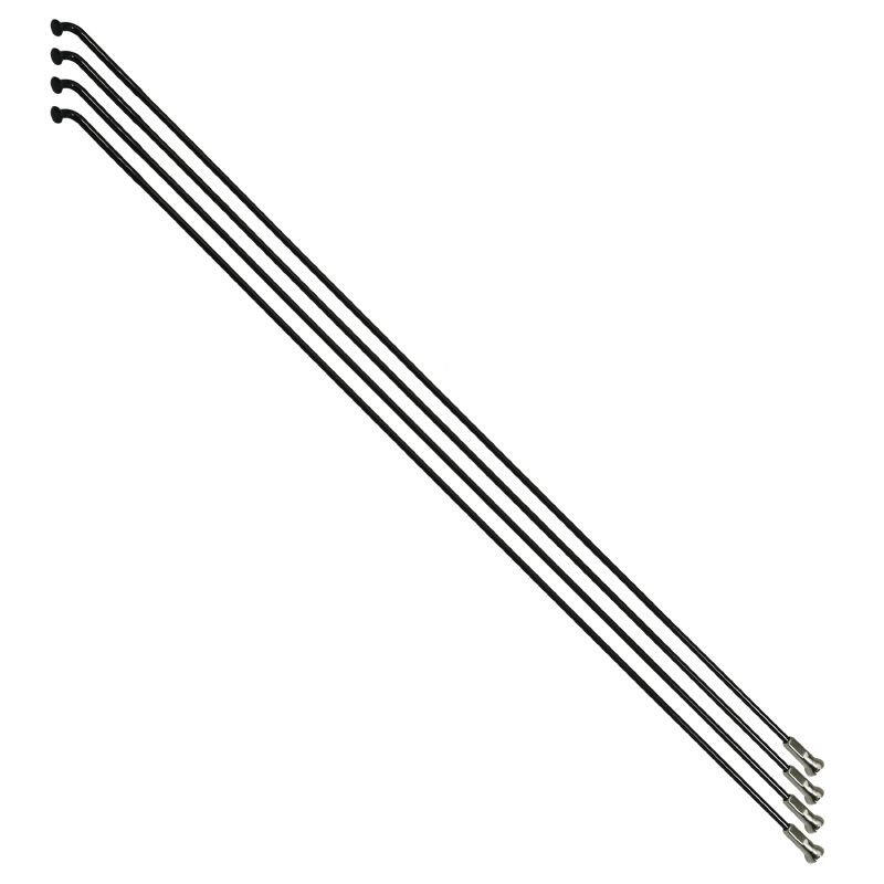 Zestaw 4 wzmocnionych szprych ze stali nierdzewnej z nyplami P2R Sapim 282 mm