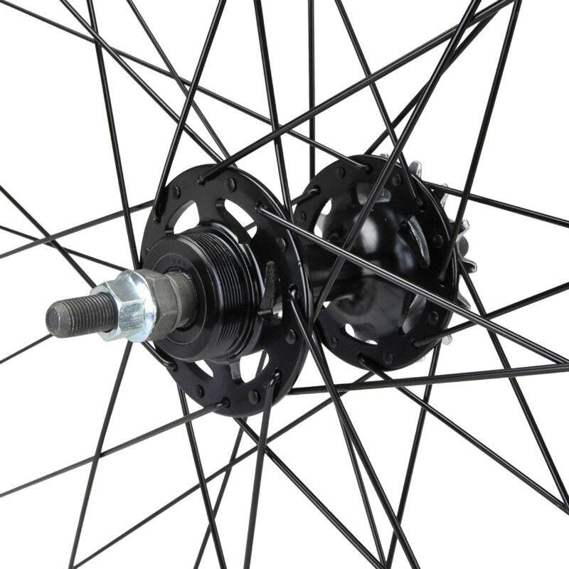 Fixed Road Bike Rear Wheel Double Thread with Pinion P2R 16 T