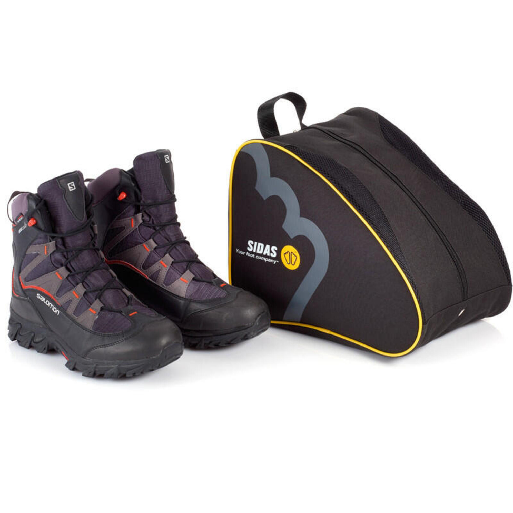 Sac à chaussures pour la course à pied ou la randonnée - Nylon Shoe Bag Black
