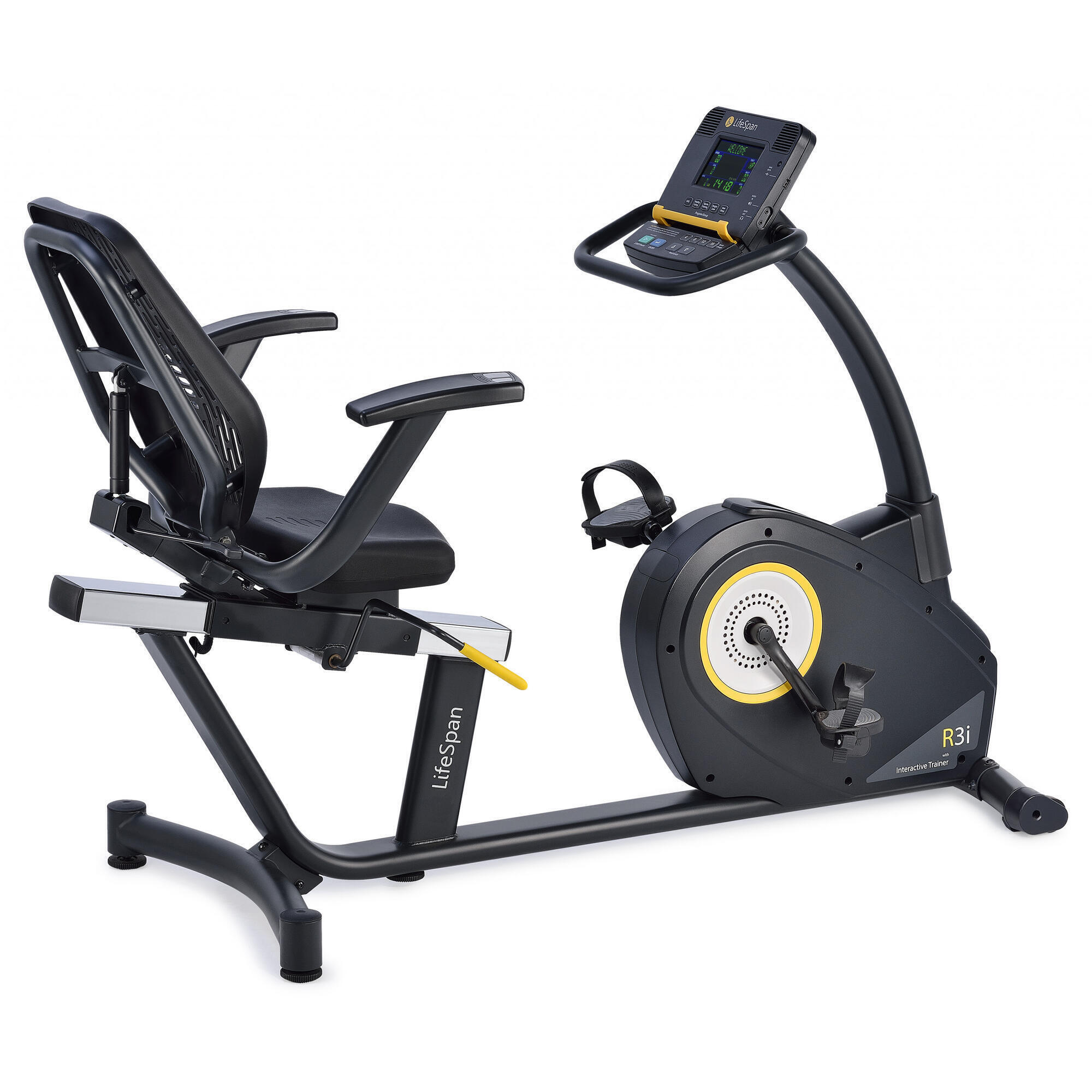 LifeSpan Fitness Exercise Bike Recumbent Bike R3i 1/7