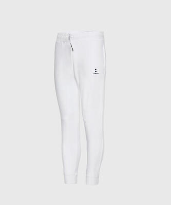 Tennis/padel organische joggers heren wit