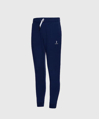 Tennis/padel organische joggers heren marineblauw