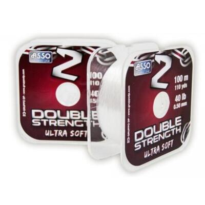 Filo per pesca d'altura in nylon Asso Double Strenght Ultrasoft - 100 mt