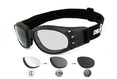 Sportbrille | CR008 | Selbsttönend. Polster abnehmbar | beschlagfrei