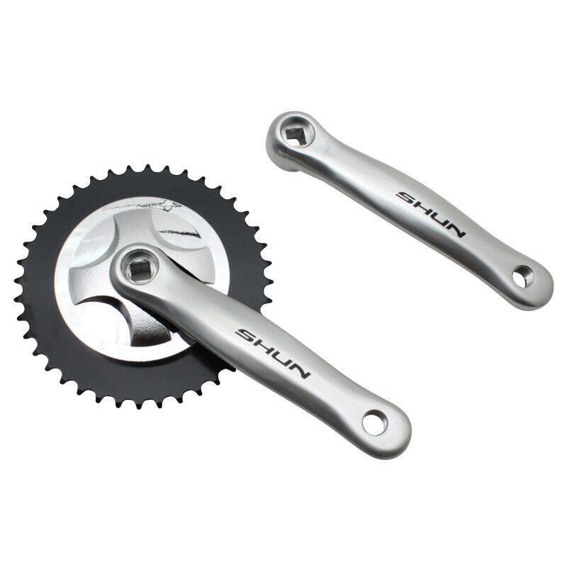 Korba miejska aluminiowa z manetką, tarcza łańcucha P2R 38D. 3.30 (1-8")