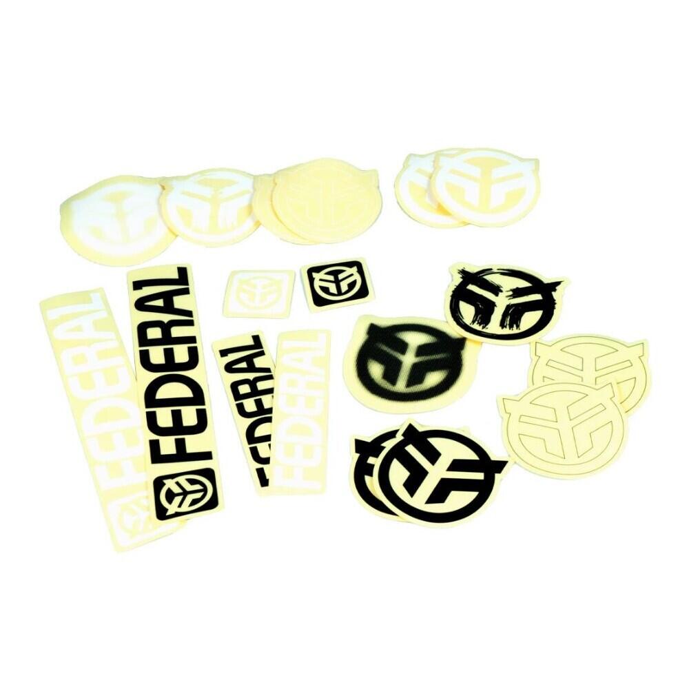 Set mit 18 Aufklebern Federal 1/1