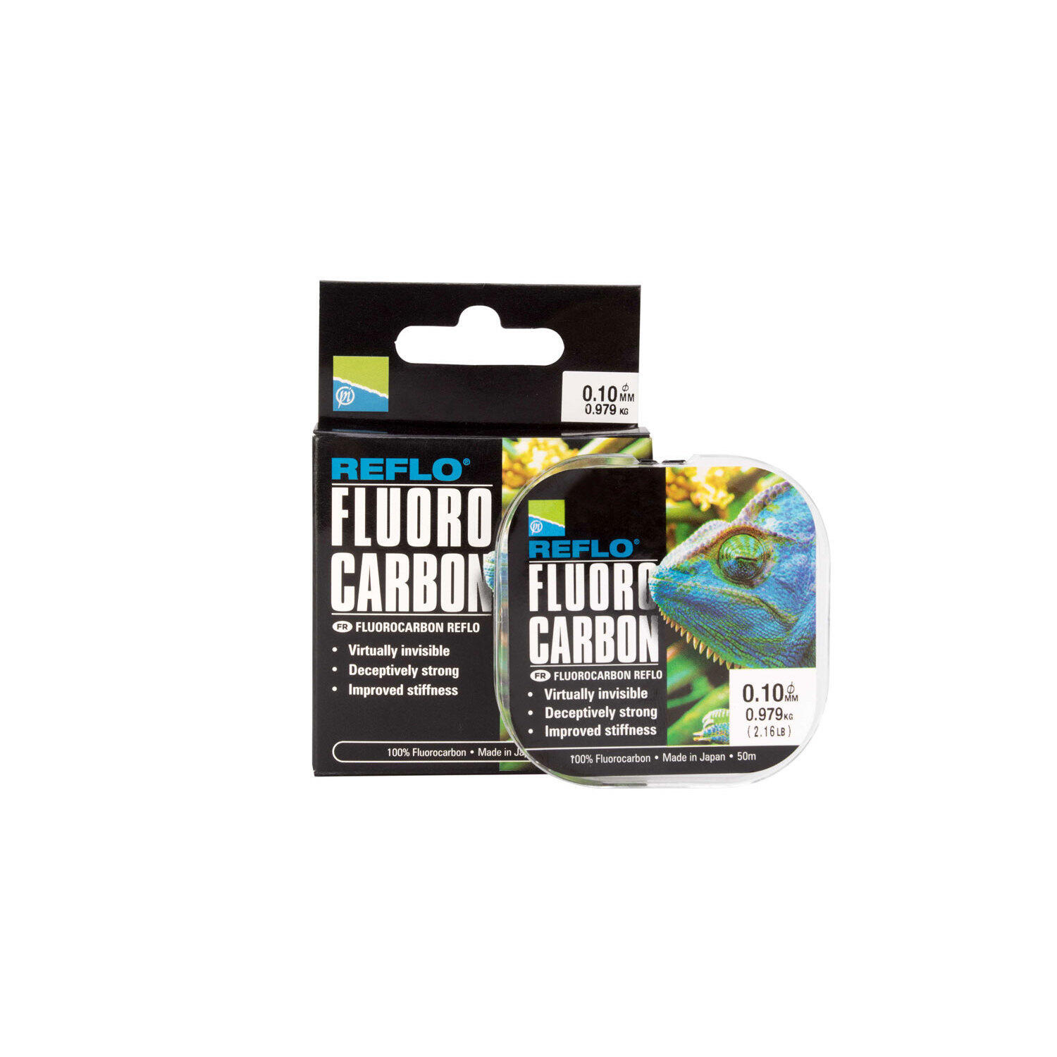 Preston Innovations - Fluorocarbone Preston Reflo Power 0.14mm - Fil Fluorocarbone - Noir - Taille Unique - Decathlon