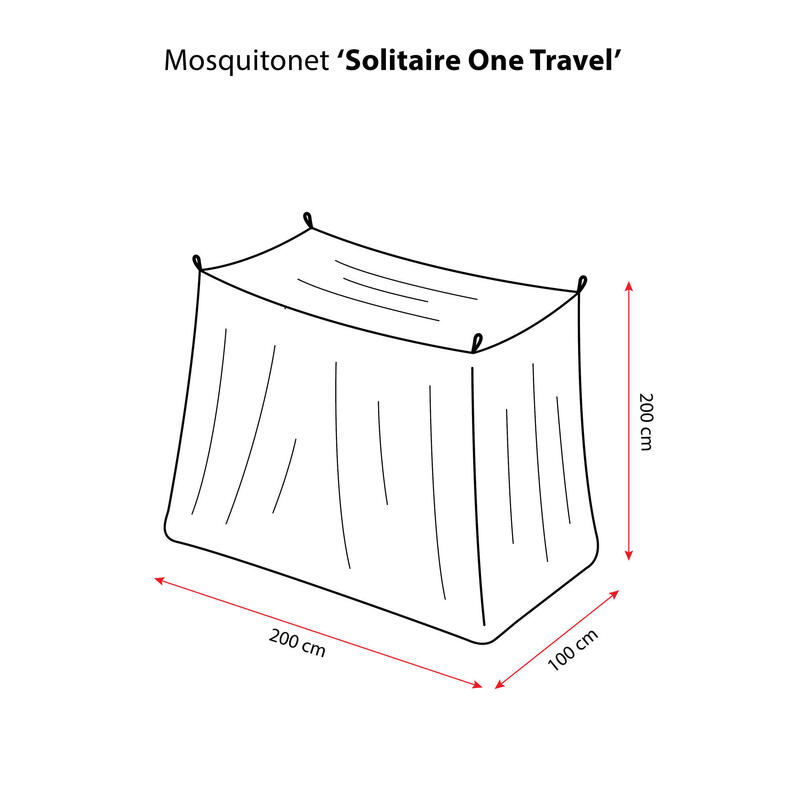 Travelnet Moskitonetz 'SOLITAIRE One Travel'