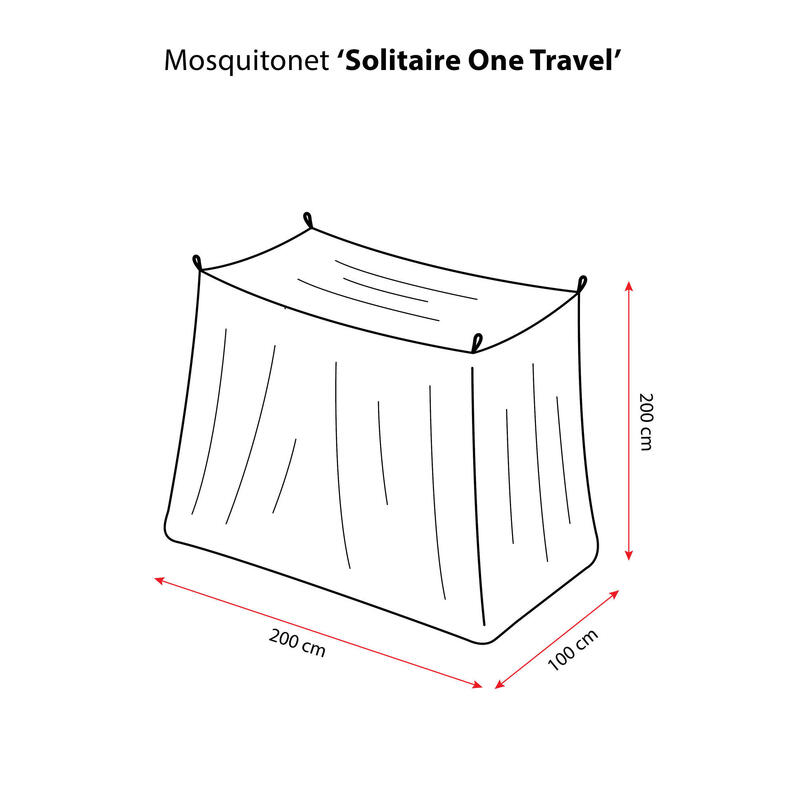 Travelnet Moustiquaire 'SOLITAIRE One Travel'