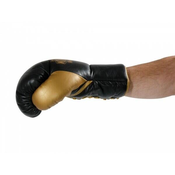 Gants de boxe en cuir à lacets Kwon Professional Boxing