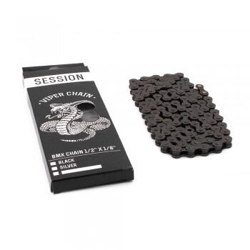 Bmx-ketting session 410h zwart
