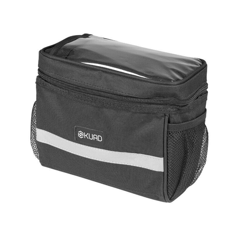 GIST Borsa da manubrio per bicicletta con chiusura a clip per 31,8 Gist Skuad