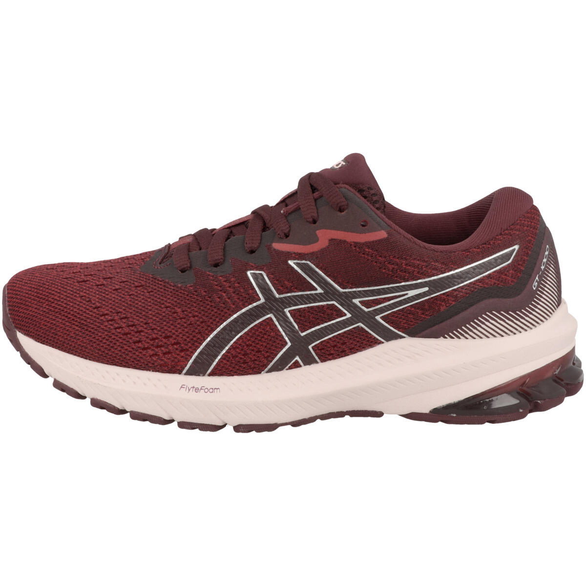 ASICS ASICS Womens GT-1000 11 Running Shoes Red 1012B197 601