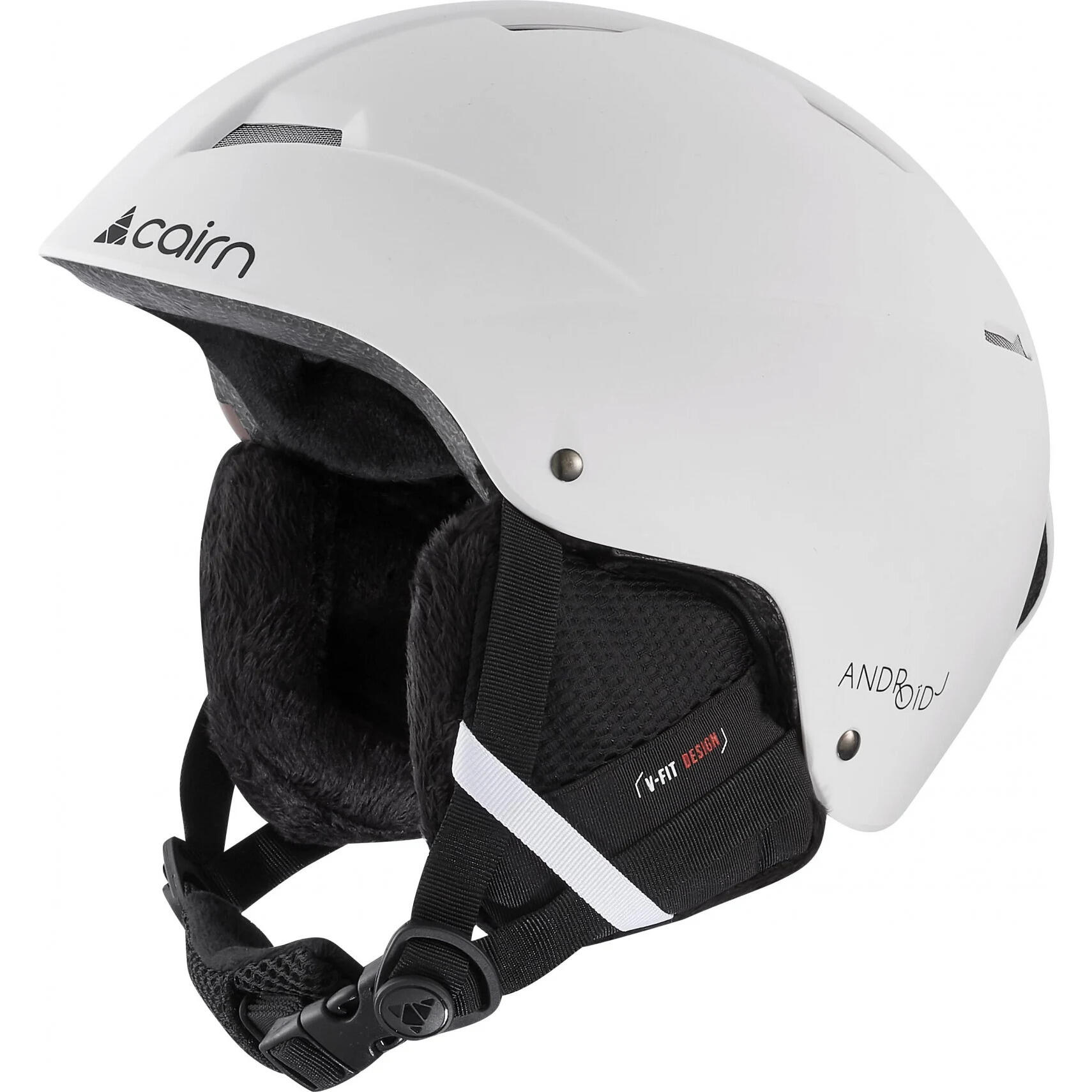Cairn - Casque De Ski Enfant Cairn Android - Casque - Blanc - 54-56 Cm - Decathlon