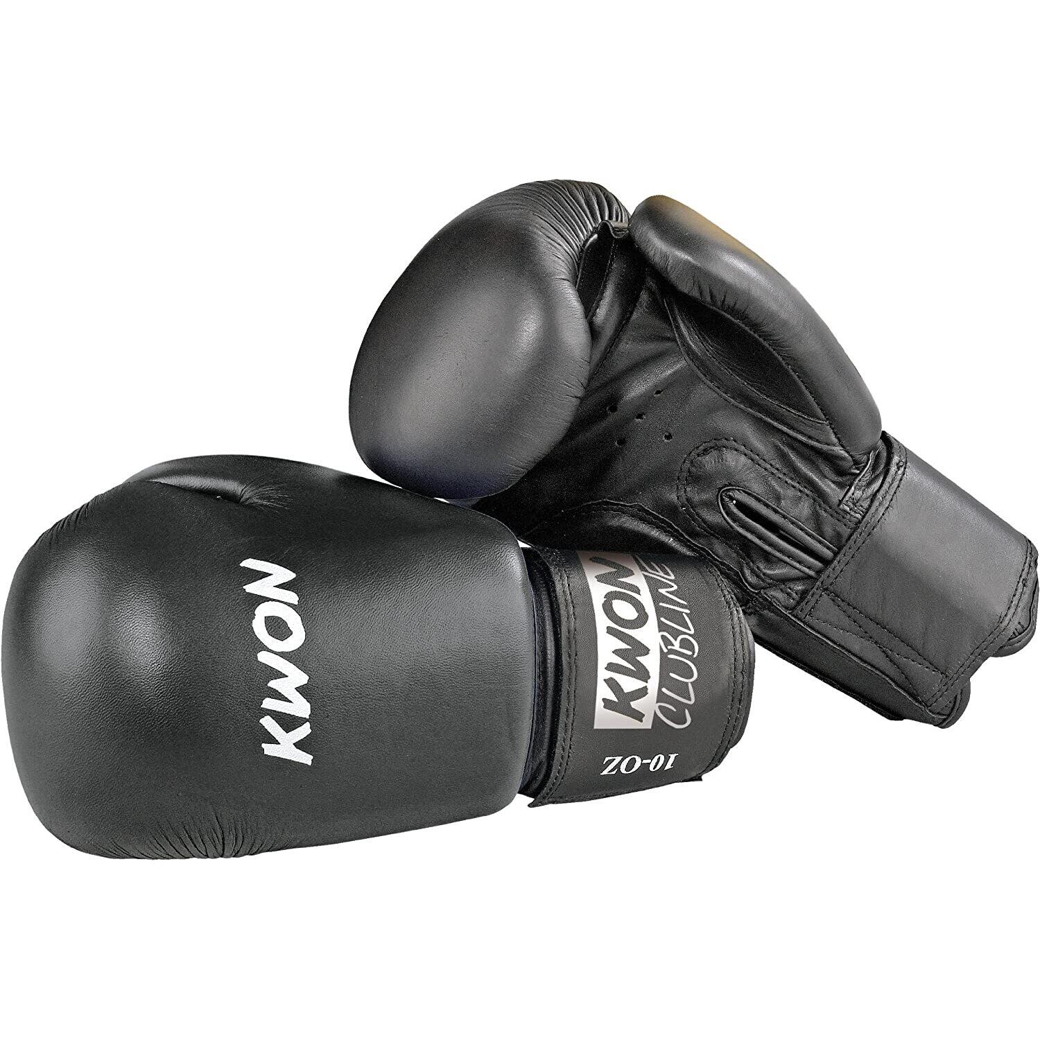 Kwon - Gants De Boxe Kwon Clubline Pointer - Gants De Boxe - Noir - 10 Oz - Decathlon