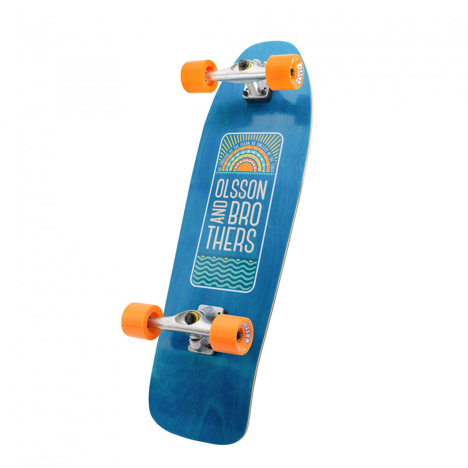 Surfskate OLSSON TIDES 32 « x10 » roulements ABEC7 axes XRKP 6,5 roues 65mm 78A 5/6