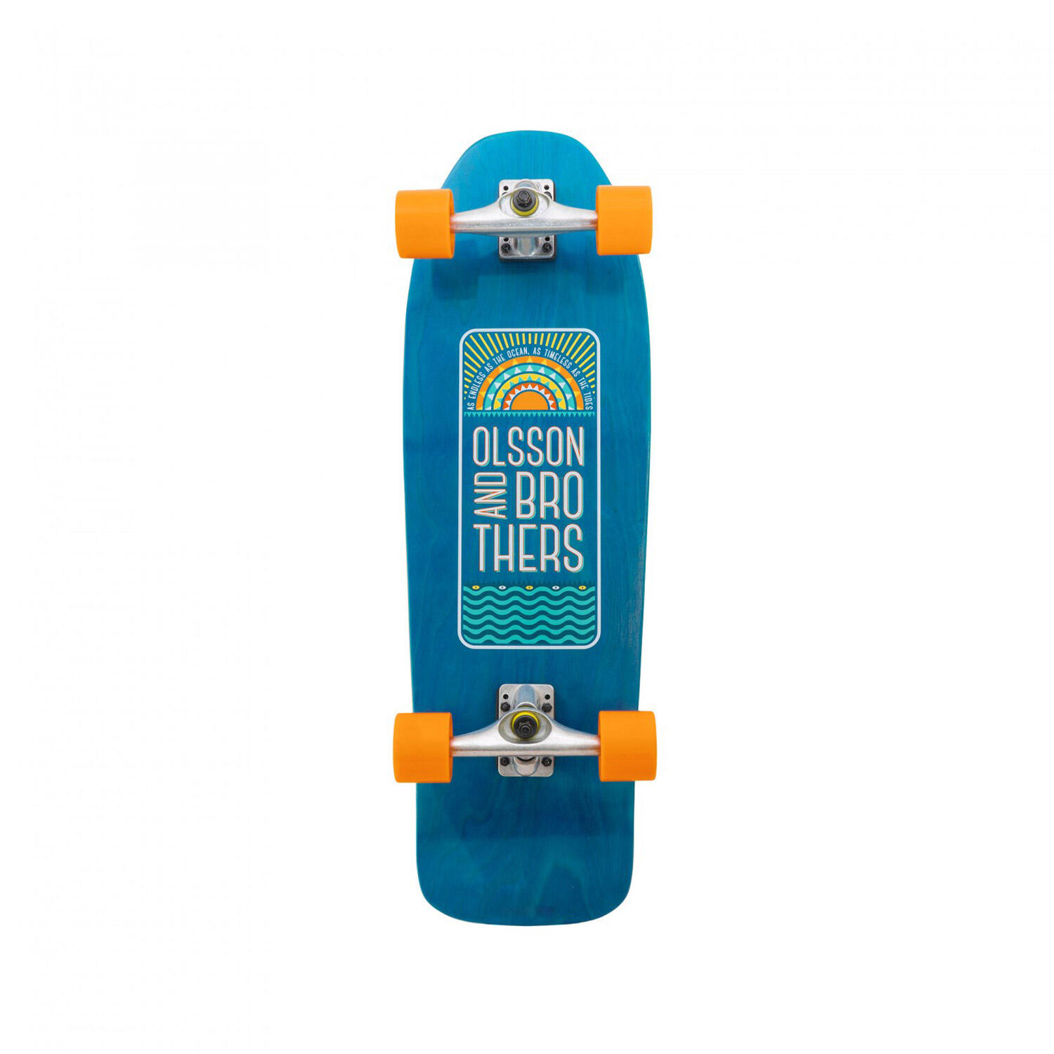 Surfskate OLSSON TIDES 32 « x10 » roulements ABEC7 axes XRKP 6,5 roues 65mm 78A 3/6