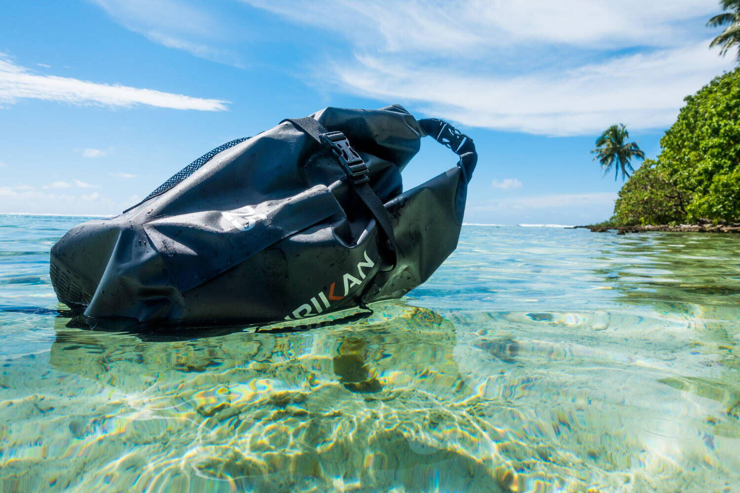 Sac à dos étanche Multiusage 18 litres NAUTIK - TPU 420D 4/4