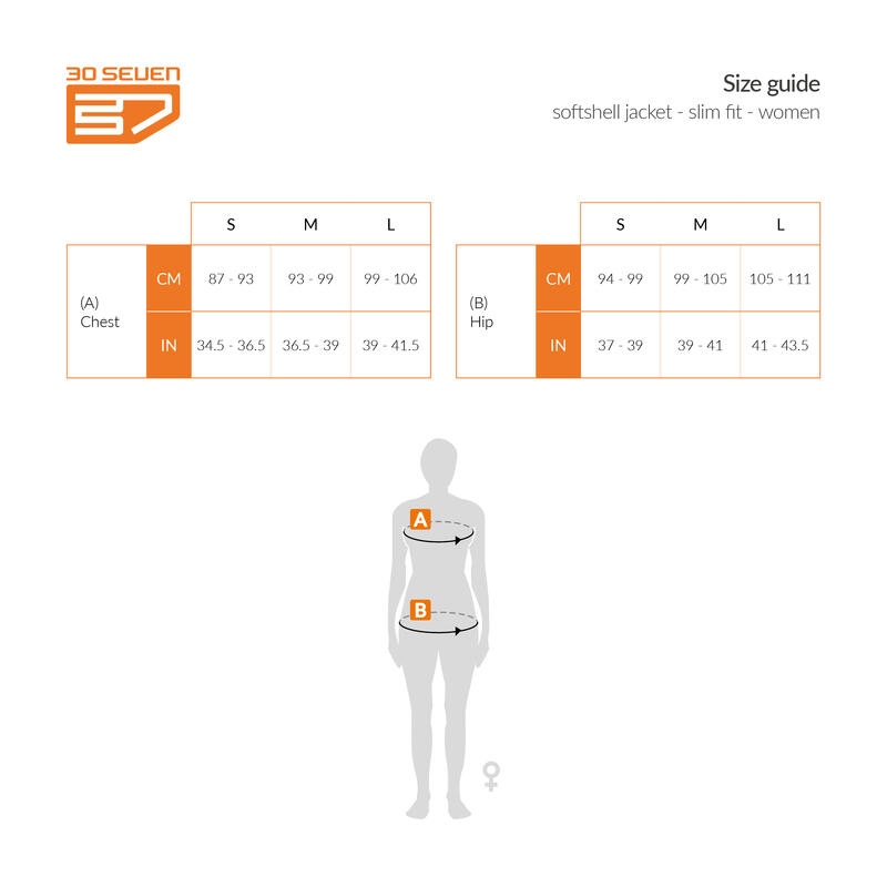 Set veste softshell chauffante coupe ajustée 5V