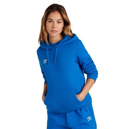 Sweat À Capuche CLUB LEISURE Femme (Bleu Roi / Blanc)