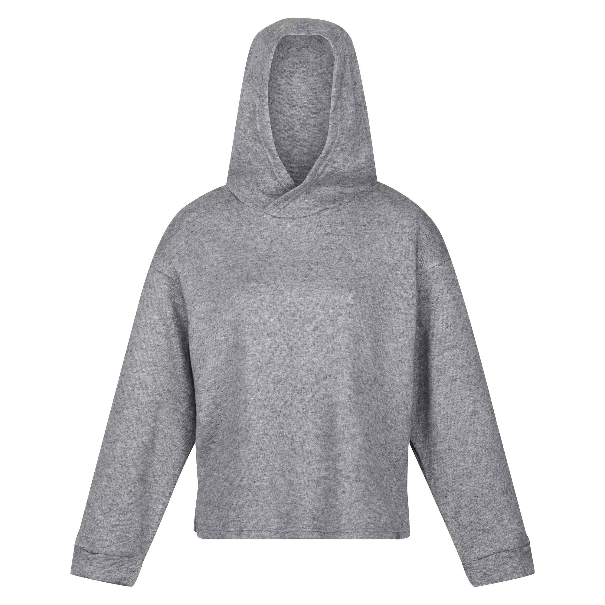 Womens/Ladies Kassidy Marl Hoodie (Storm Grey) 1/5