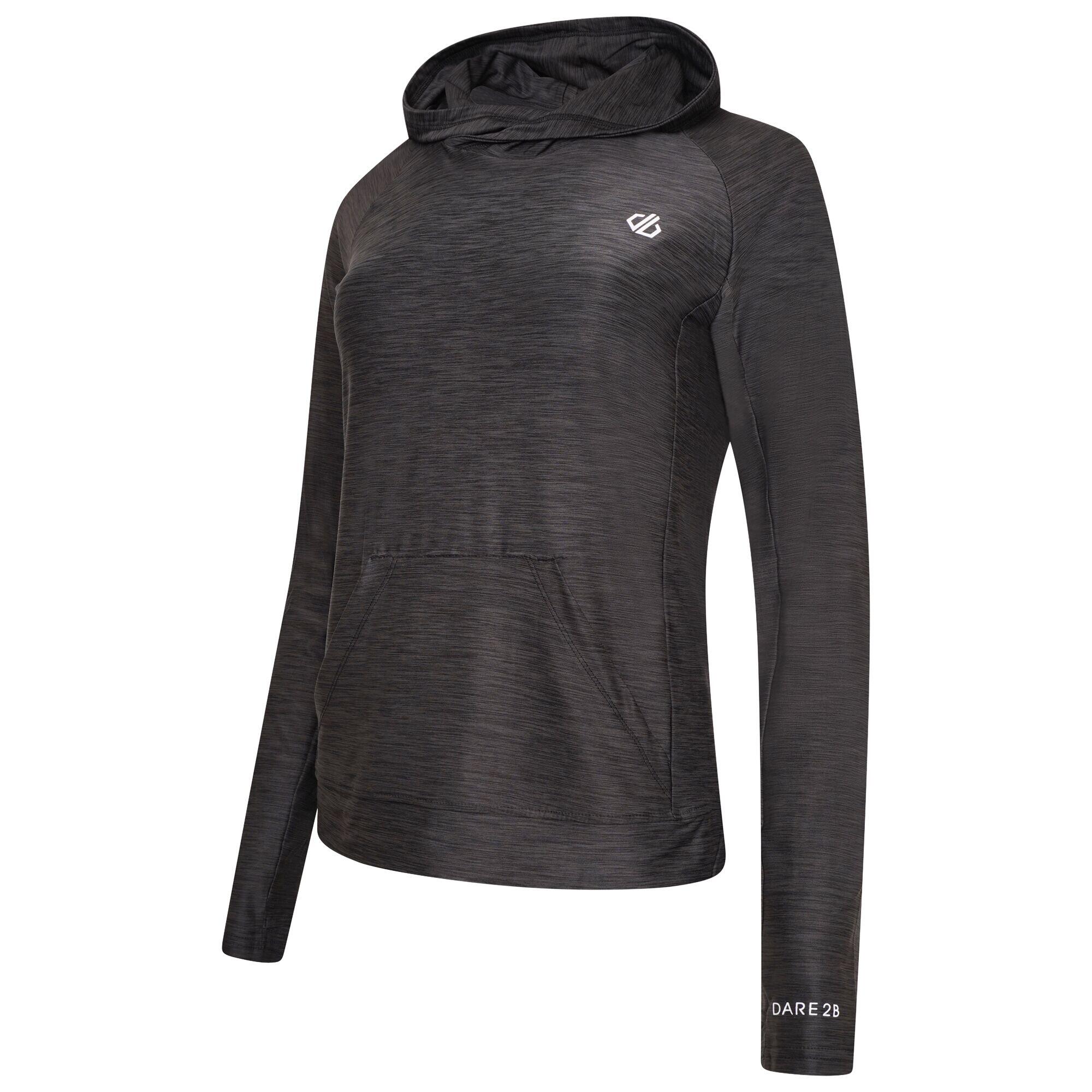 Regatta  Dames  Sprint City Lichtgewicht Hoodie (Zwart) 3/5
