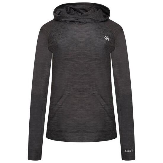 Sweat à capuche Dare 2B SPRINT CITY Femme noir, Q-Wic, UPF 50+