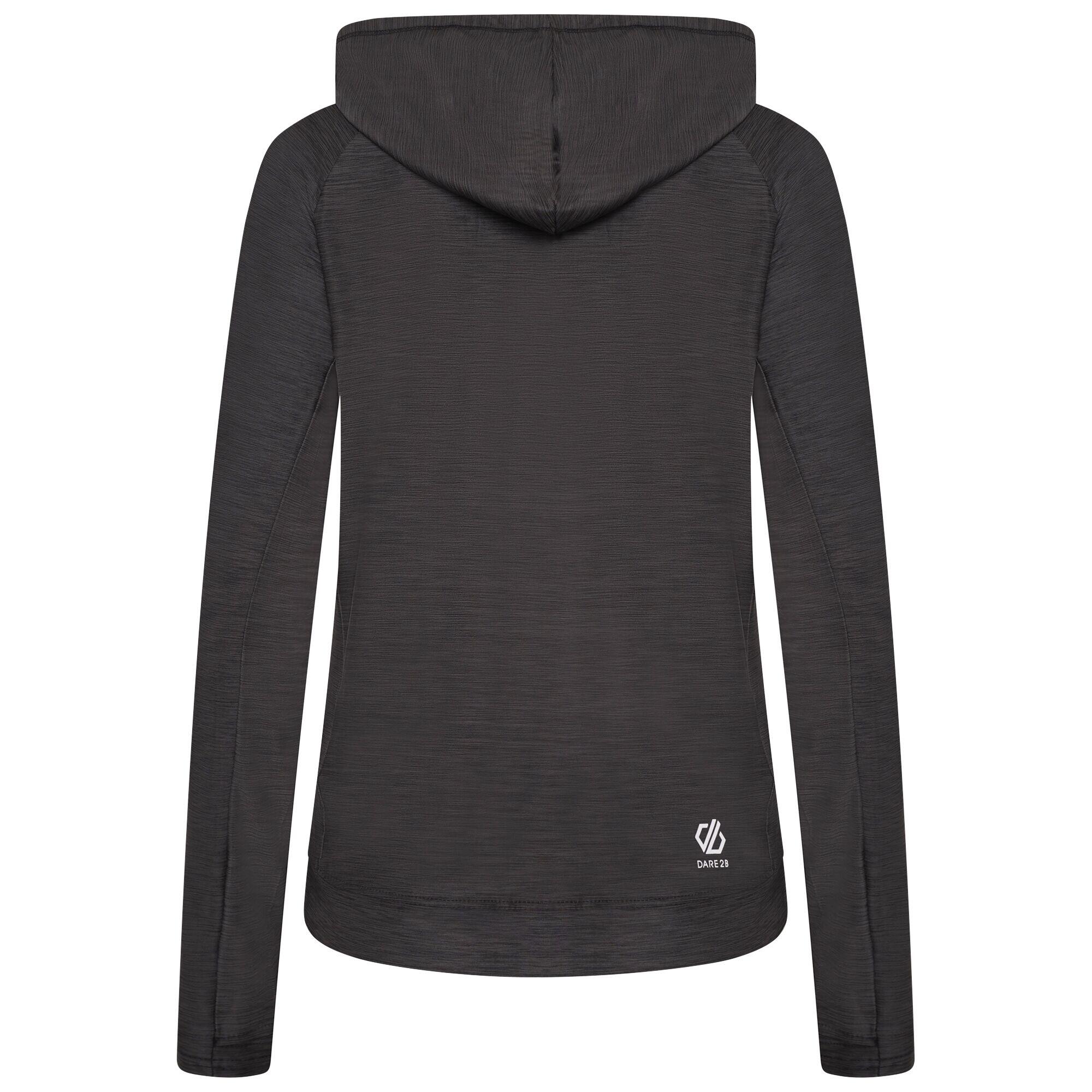 Regatta  Dames  Sprint City Lichtgewicht Hoodie (Zwart) 2/5