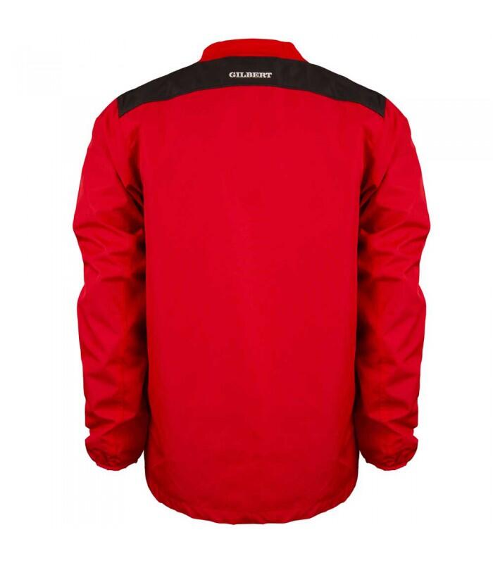 VAREUSE RUGBY ROUGE ADULTE - PHOTON WARM UP ROUGE - GILBERT 2/2