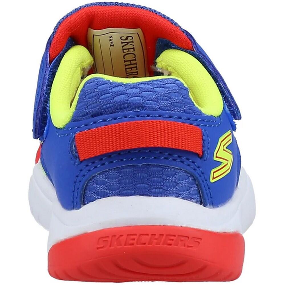 Boys Mighty Toes Lil Tread Trainers (Blue/Multicoloured) 2/5