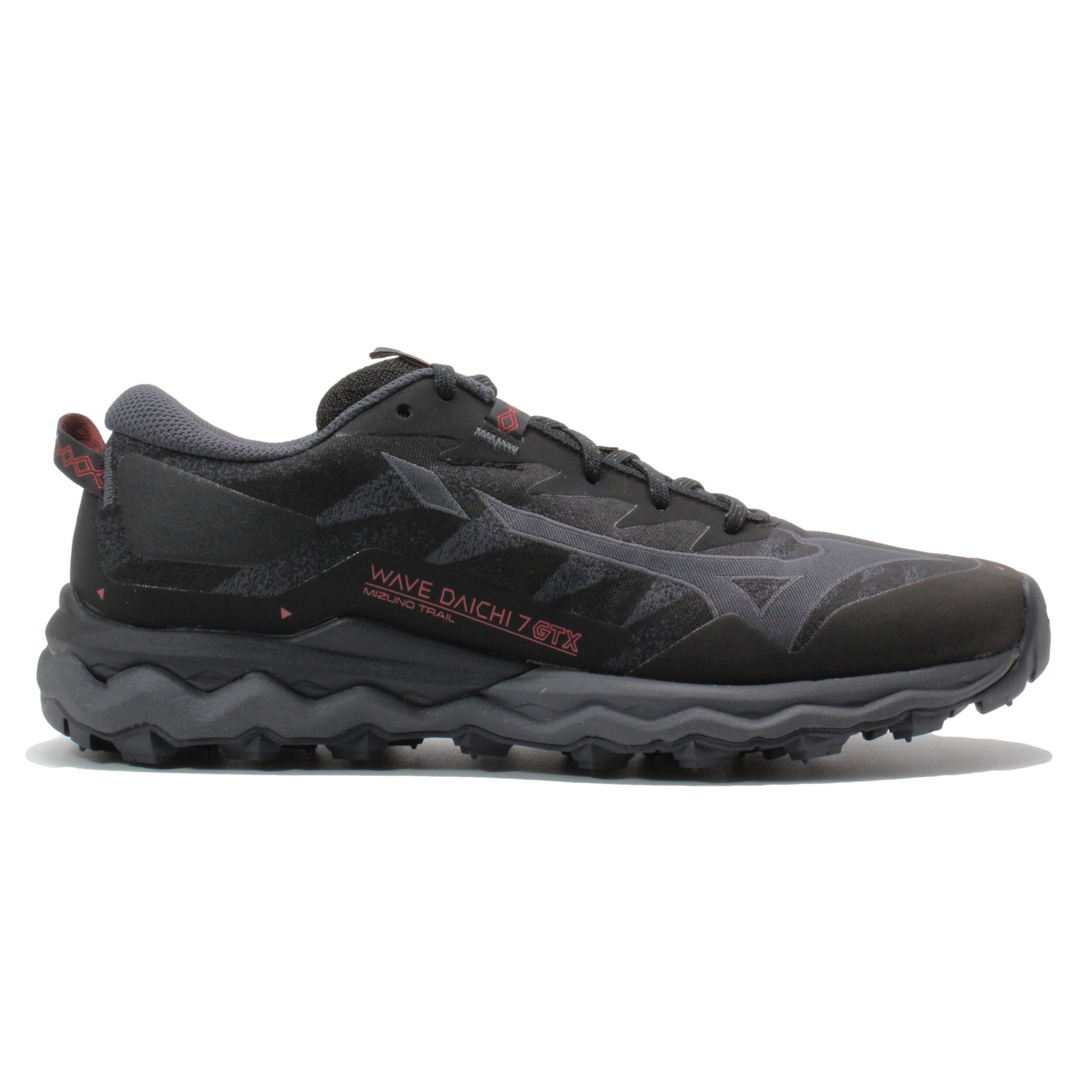 MIZUNO Mizuno Wave Daichi 7 GTX Womens Trail Running Trainer Black - UK 6
