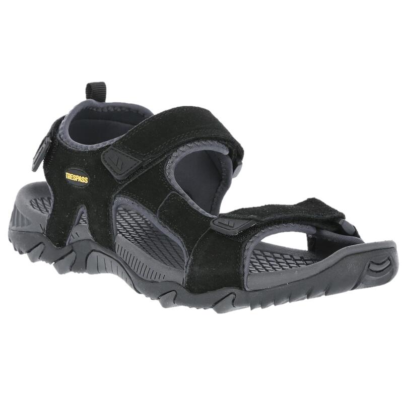 Herensandaalwandelende sandalen (Zwart)