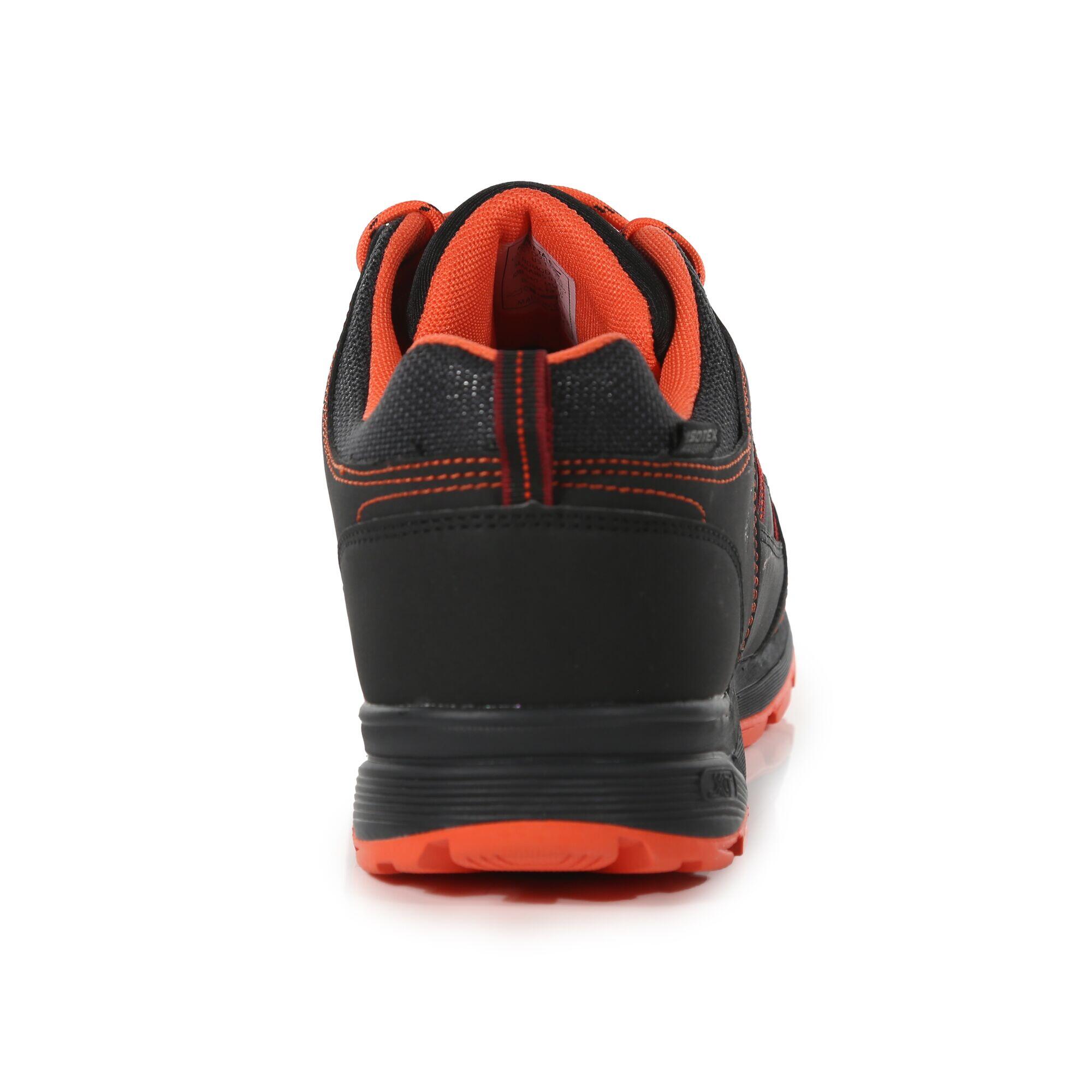 Samaris II Men's Hiking Shoes - Black/Red 4/6
