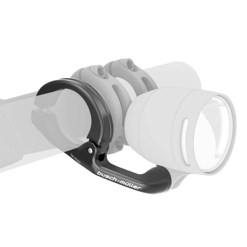 Porte-lampe 25,4 - 31,8 mm - noir