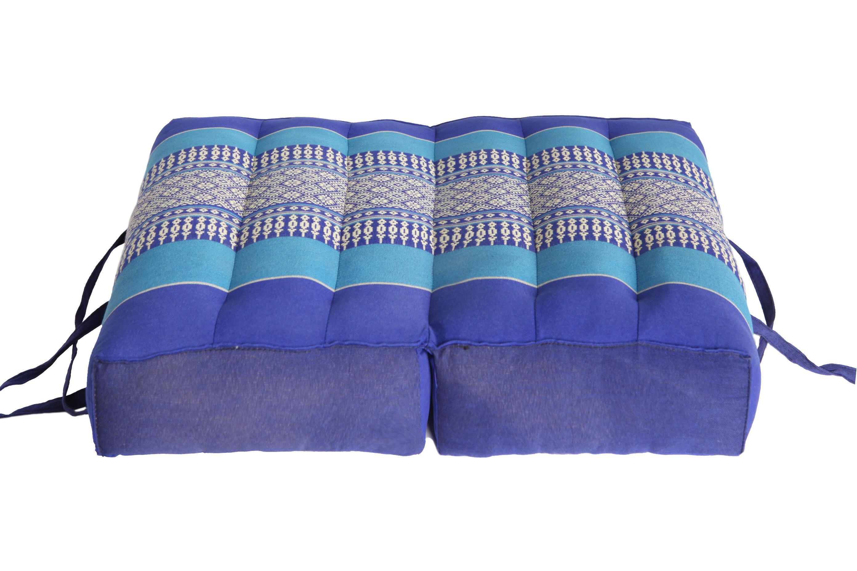 FOLDABLE - Coussin de Yoga et de Méditation - Bleu Océan X1 3/5