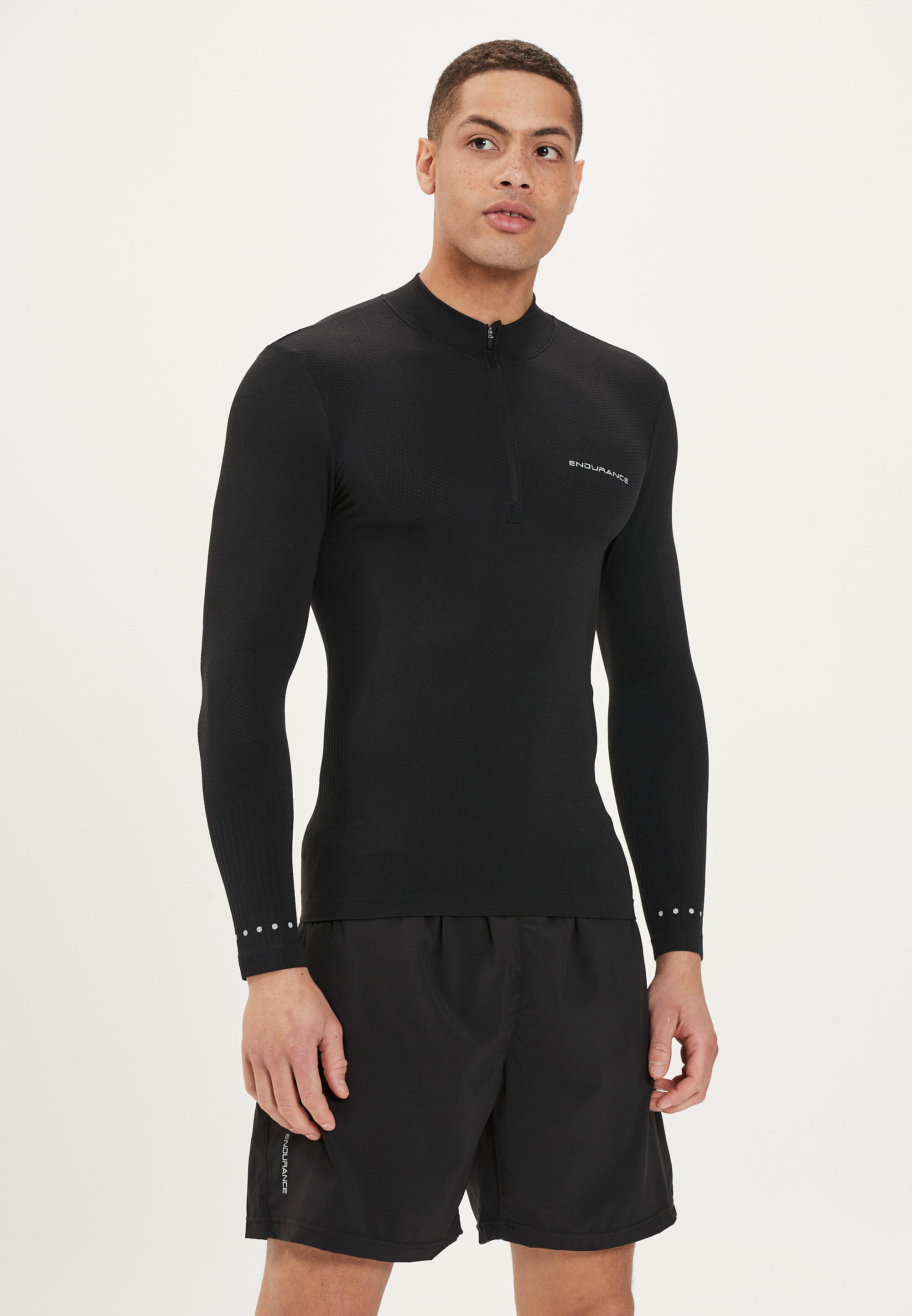 Camiseta interior de manga larga 1/4 zip Endurance Jaro 2/5