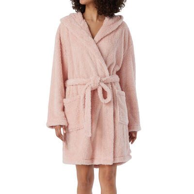 Bademantel Damen - Teddy Fleece