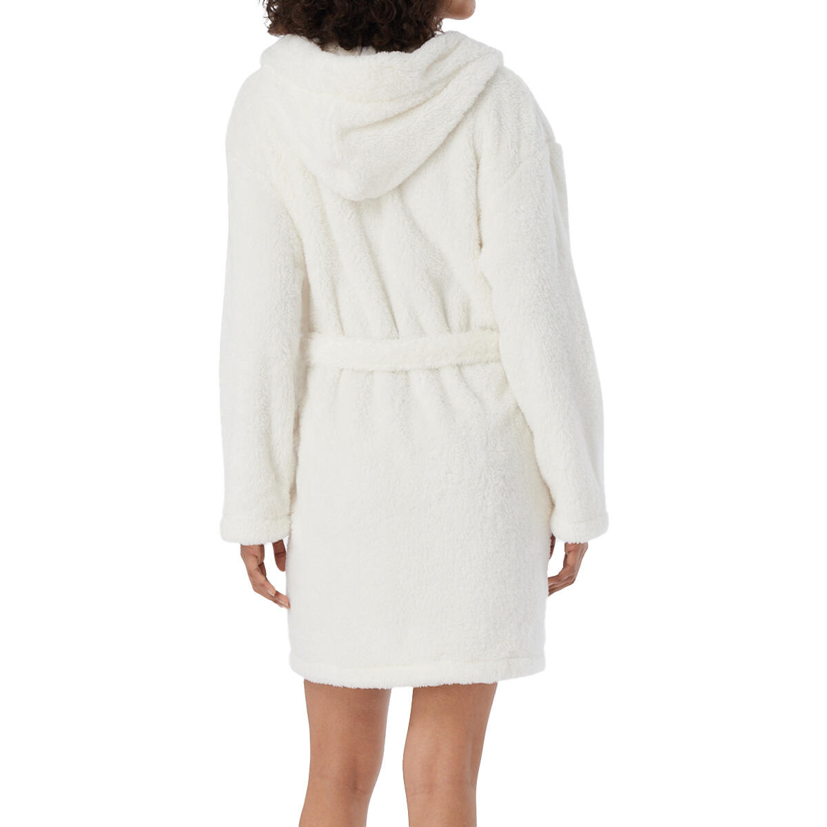 Tenderness dames badjas fleece - Aqua blauw