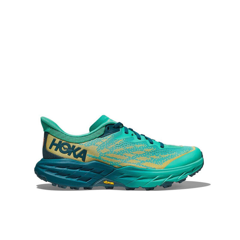 HOKA Speedgoat 5 Women's Trail Running Shoes - Deep Teal / Water Garden