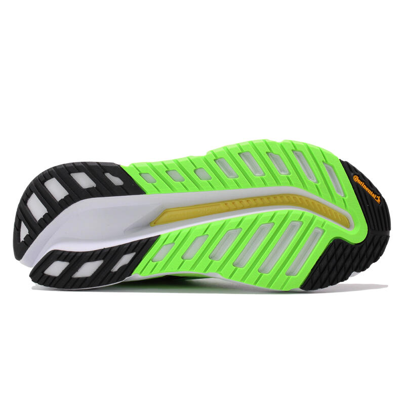 Scarpa da Running Uomo Adistar CS Grigio Verde Giallo