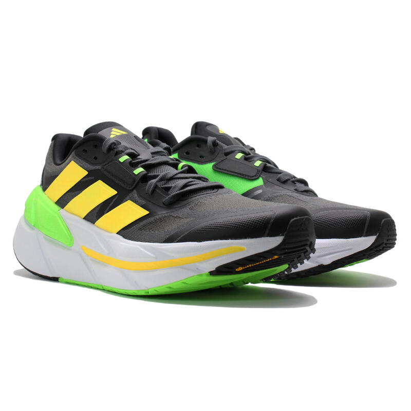 Scarpa da Running Uomo Adistar CS Grigio Verde Giallo