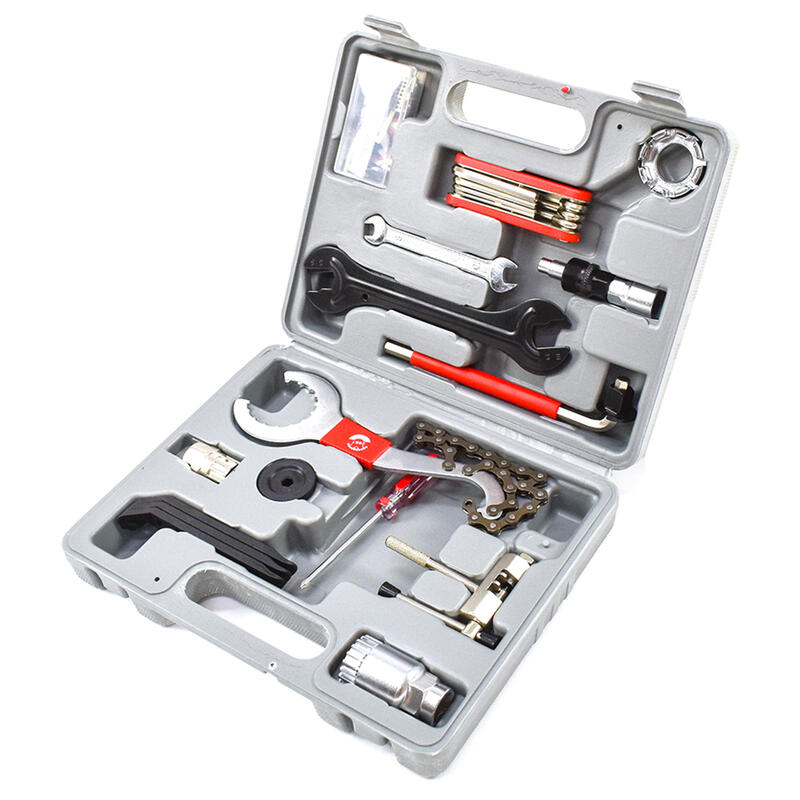 Kit de herramientas de bicicleta de 27 piezas - Kit de reparación de  mantenimiento de herramientas de bicicleta - Kit de herramientas de  reparación de