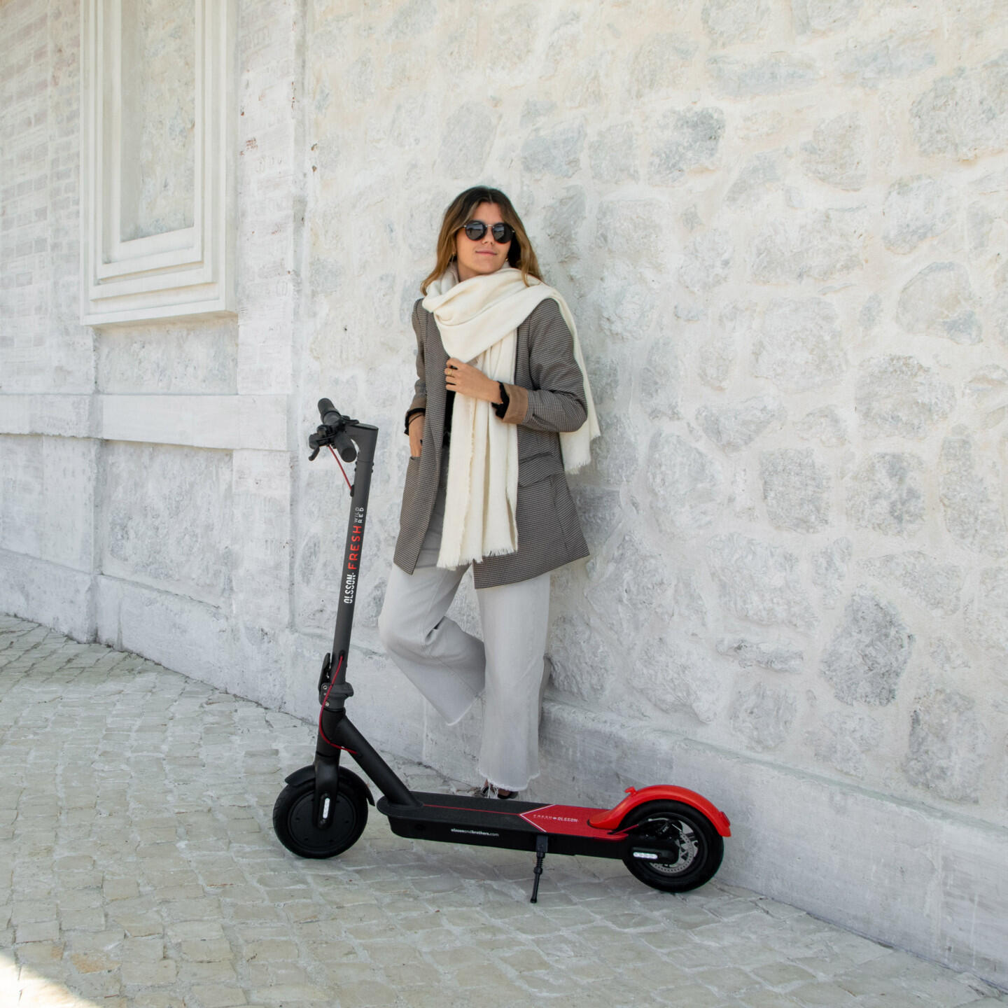 Patinete eléctrico OLSSON WILD RED DGT 2024 500W 6000mAh 25km autonomía 7/8