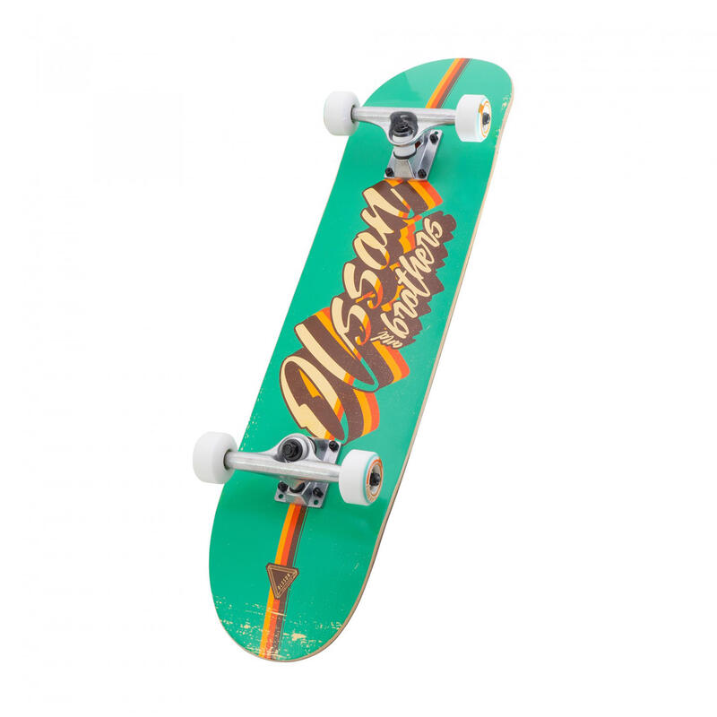 Skateboard HORIZON Verde 31,5" x 7x75" rodamientos ABEC7 ruedas CREEK SHR