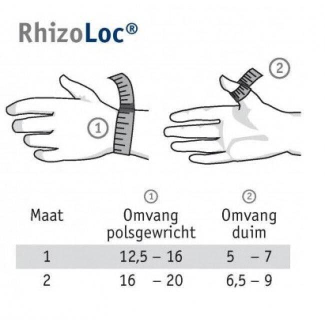 Bauerfeind RhizoLoc Attelle de pouce